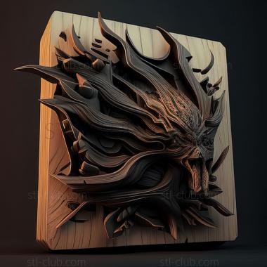 3D модель Игра EVE Online Inferno (STL)